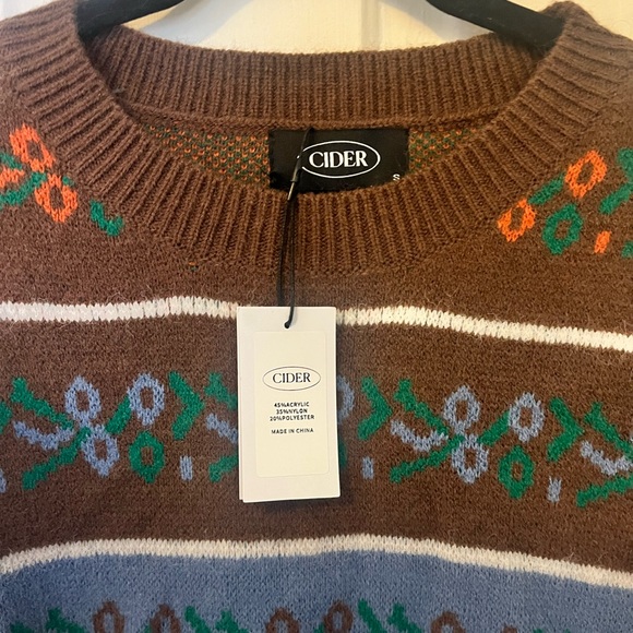 SOLD NWT Cider Sleeveless Sweater - Picture 3 of 4